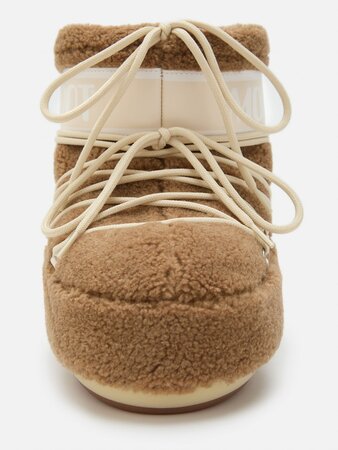 Snehule Moon Boot Icon Low Fleece Camel