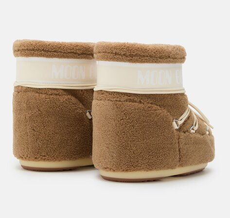 Snehule Moon Boot Icon Low Fleece Camel