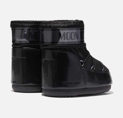 Snehule Moon Boot Icon Low Glance Black
