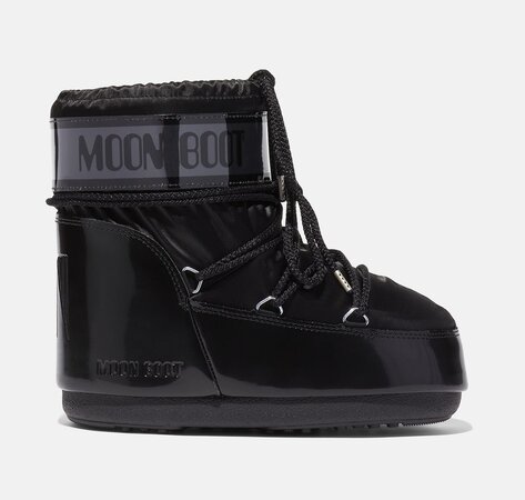 Snehule Moon Boot Icon Low Glance Black