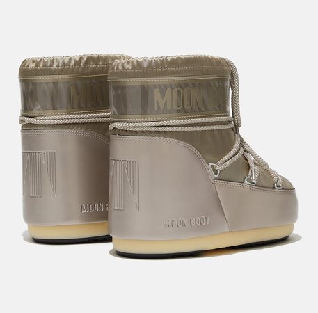 Snehule Moon Boot Icon Low Glance Platinum