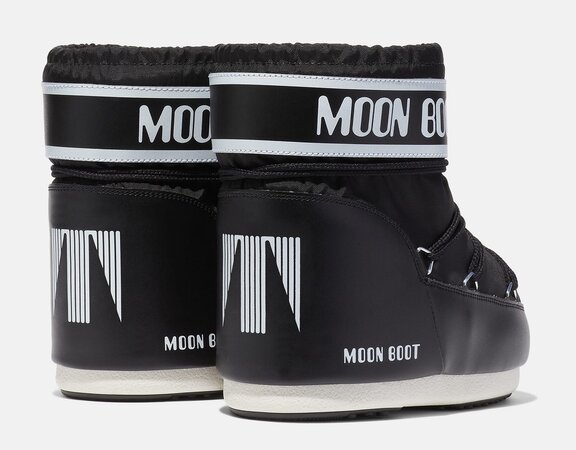 Snehule Moon Boot Icon Low Nylon Black