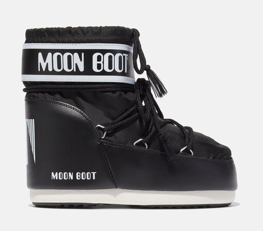 Snehule Moon Boot Icon Low Nylon Black