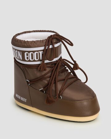 Snehule Moon Boot Icon Low Nylon Cocoa