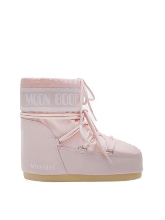 Snehule Moon Boot Icon Low Nylon Dusty Pink
