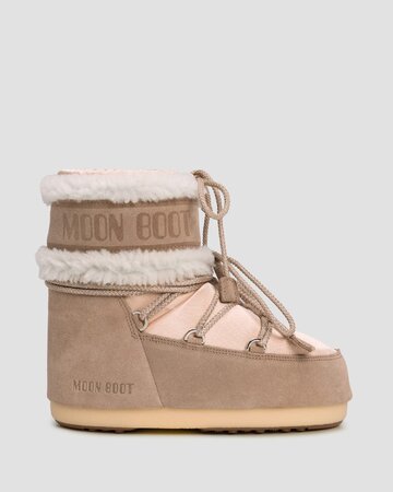 Snehule Moon Boot Icon Low Pearly Plus Pale Peach/Sand