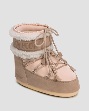 Snehule Moon Boot Icon Low Pearly Plus Pale Peach/Sand