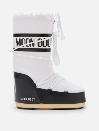 Snehule Moon Boot Icon Nylon Black/White