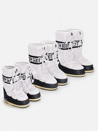 Snehule Moon Boot Icon Nylon Black/White
