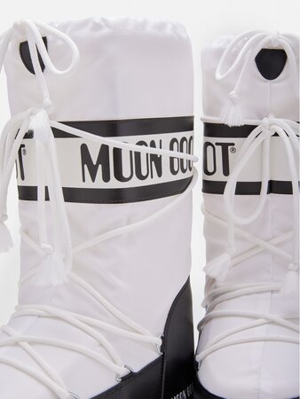 Snehule Moon Boot Icon Nylon Black/White