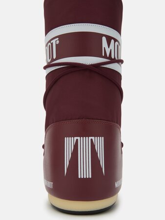 Snehule Moon Boot Icon Nylon Burgundy