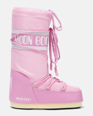 Snehule Moon Boot Icon Nylon Pink