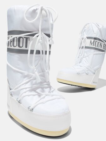 Snehule Moon Boot Icon Nylon White