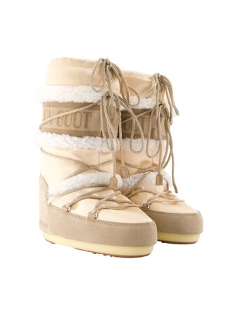 Snehule Moon Boot Icon Pearly Plus Pale Peach/Sand