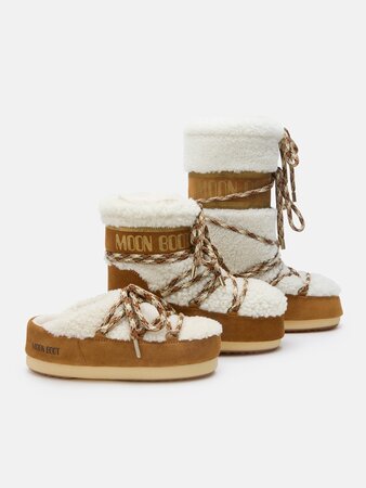Snehule Moon Boot Icon Shearling Whisky/Off White