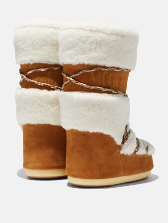 Snehule Moon Boot Icon Shearling Whisky/Off White