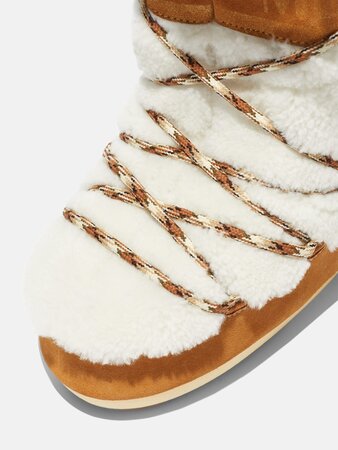 Snehule Moon Boot Icon Shearling Whisky/Off White