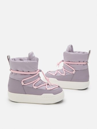 Detské snehule Moon Boot Junior Park Lace Mid Lilas