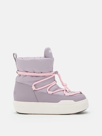 Detské snehule Moon Boot Junior Park Lace Mid Lilas