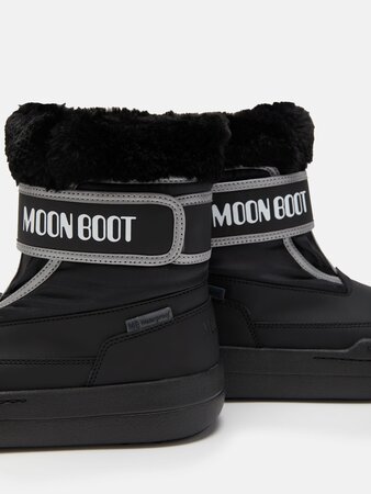 Detské snehule Moon Boot Junior Park Strap Black