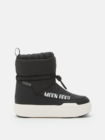 Detské snehule Moon Boot Junior Park Tube Mid Black