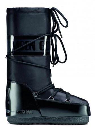 Snehule Moon Boot Icon Glance Black Snehule Moon Boot Icon Glance Black