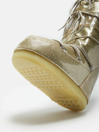 Snehule Moon Boot Icon Glitter Gold Snehule Moon Boot Icon Glitter Gold