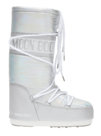 Snehule Moon Boot Icon Met Silver