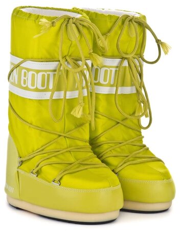 Snehule Moon Boot Icon Nylon Cyber Lime