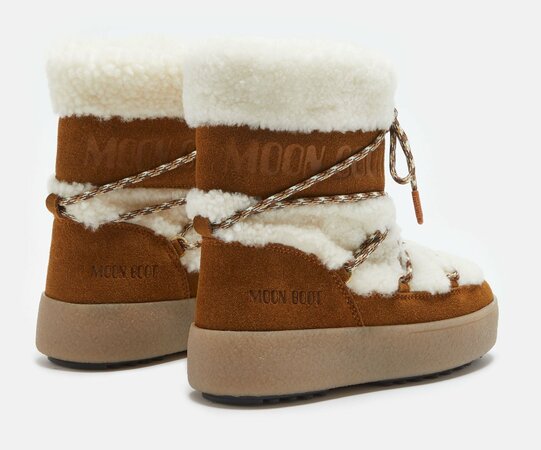 Snehule Moon Boot Ltrack Tube Shearling Whisky/Off White