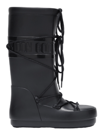 Snehule Moon Boot Rain Boots High Black Snehule Moon Boot Rain Boots High Black