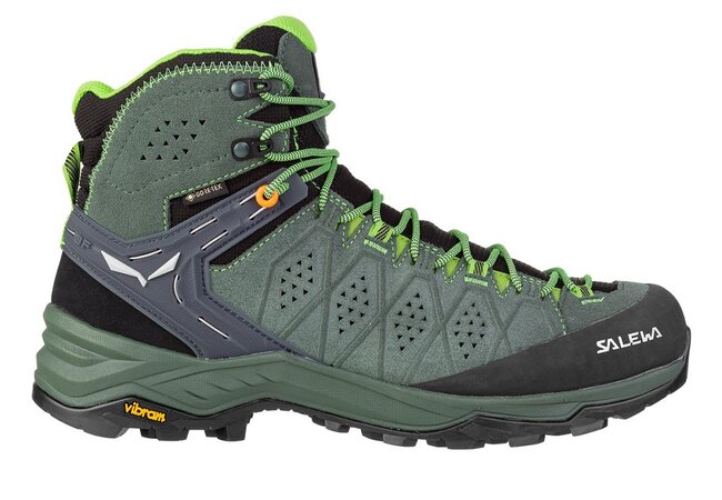 Topánky Salewa MS ALP Trainer 2 Mid GTX Raw Green/Pale Frog