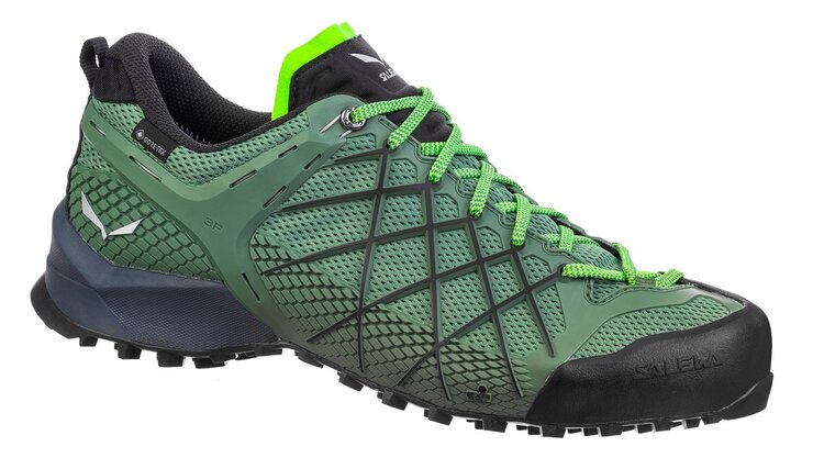 Topánky Salewa MS wildfire GTX Myrtle/Fluo Green