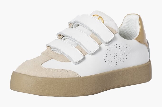Topánky Goldbergh Strap Sneaker White