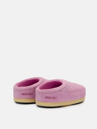 Šľapky Moon Boot EVX Mule Loaf Suede Gum
