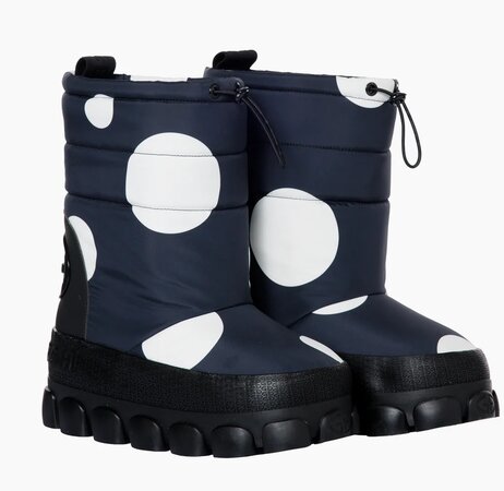 Snehule Goldbergh Snowy Snowboot Mid Dot Black