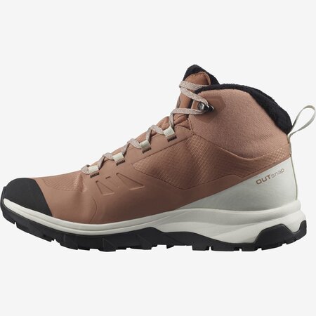Topánky Salomon Outsnap Climasalomon™ Waterproof W Mocha Mousse/Vanilla Topánky Salomon Outsnap Climasalomon™ Waterproof W Mocha Mousse/Vanilla