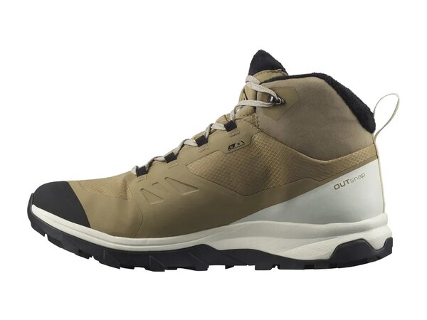 Topánky Salomon Outsnap Climasalomon™ Waterproof Kelp/Vanilla Ice/Black