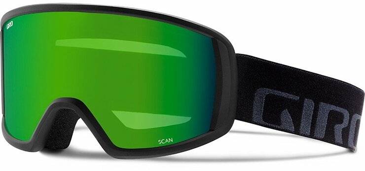 Lyžiarske okuliare Giro Scan Black Wordmark Loden Green