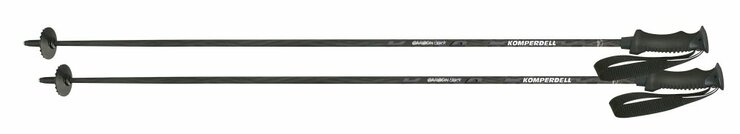 Lyžiarske palice Komperdell Carbon Pure Black Lyžiarske palice Komperdell Carbon Pure Black