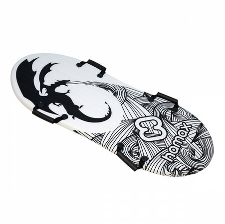 Snežný surf Hamax Twin-Tip surfer Dragon Black/White