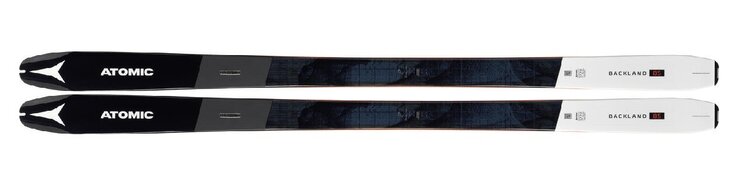 Skialpinistické lyže Atomic Backland 85 + Skin 85 Blue/Grey 20/21