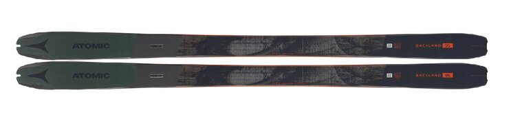 Skialpinistické lyže Atomic Backland 95 + Skin 95 Green/Black 20/21