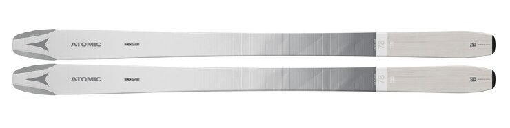 Skialpinistické lyže Atomic Backland WMN 78 + Skin 78/80 White/Grey 20/21