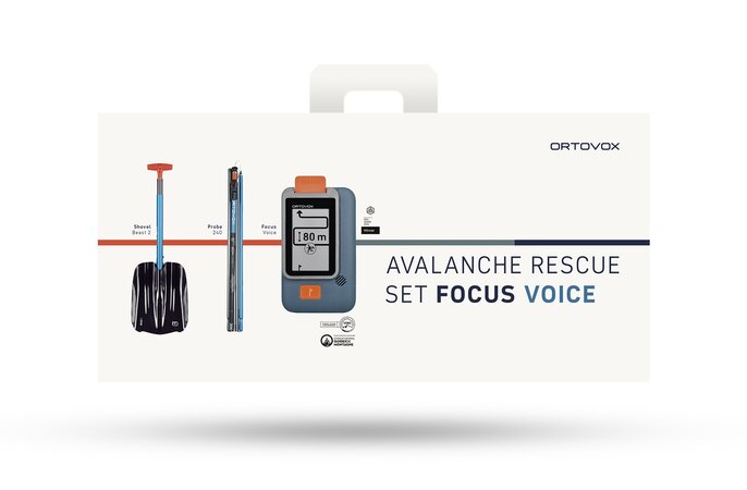 Lavínový set Ortovox Rescue Set Focus Voice