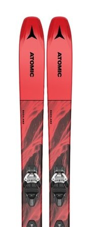 Skialpinistické lyže Atomic Backland 107 + WAR 85 R MNC Red 21/22