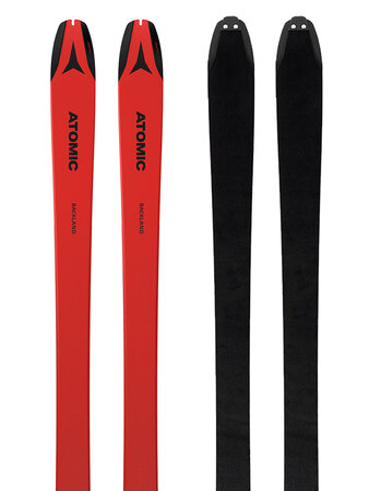 Skialpinistické lyže Atomic Backland 78 UL + Skin 78/80 Red Black 21/22