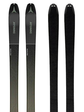 Skialpinistické lyže Atomic Backland 95 + Skin 95 Black/Green