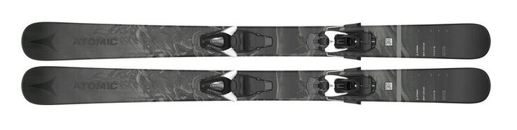 Skialpinistické lyže Atomic Bent Jr 120-130 + C5 + Startup + Skin Grey/Green