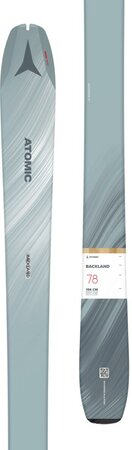 Skialpinistické lyže Atomic Backland 78 W + SKIN 78/80 22/23 Skialpinistické lyže Atomic Backland 78 W + SKIN 78/80 22/23